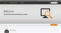 Desktop Screenshot of documentation.vizrt.com